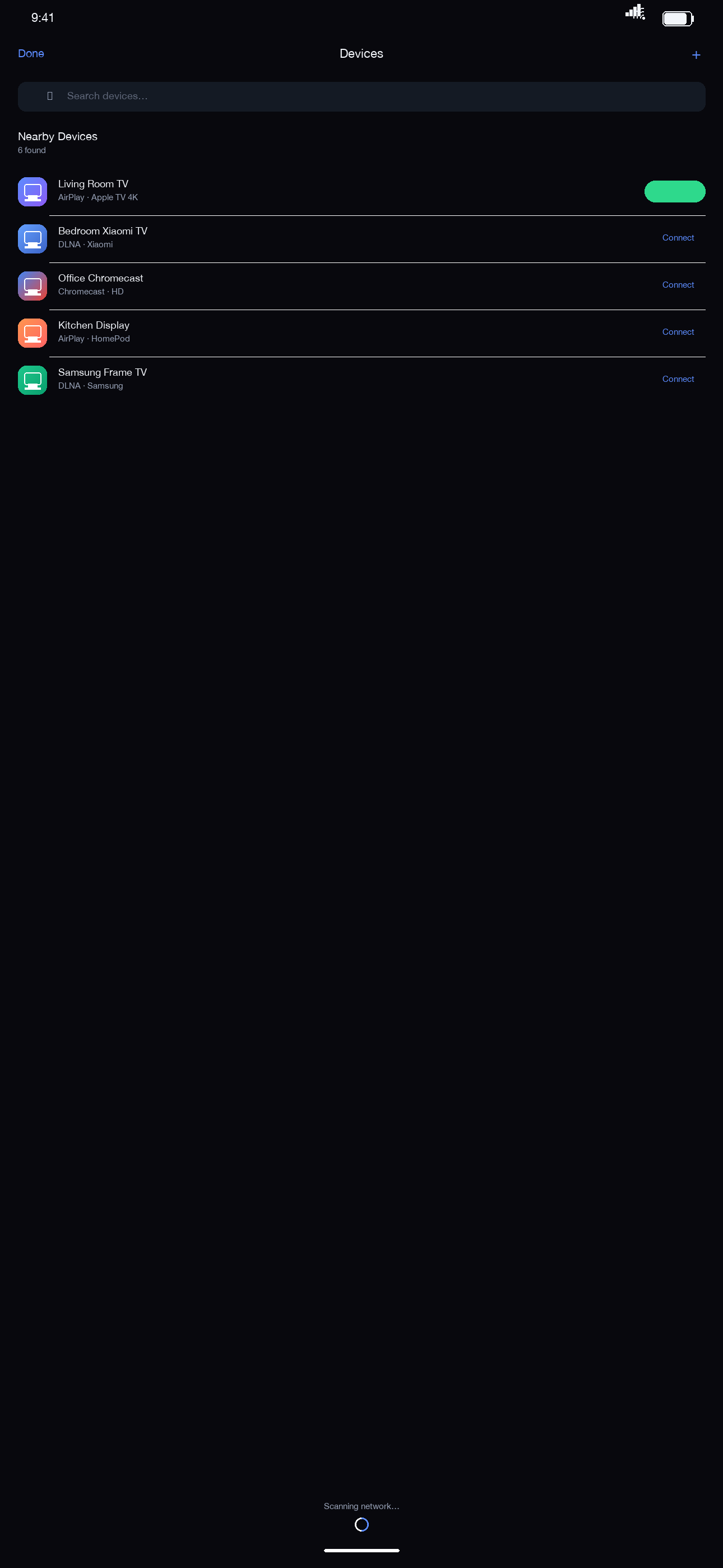 Device list